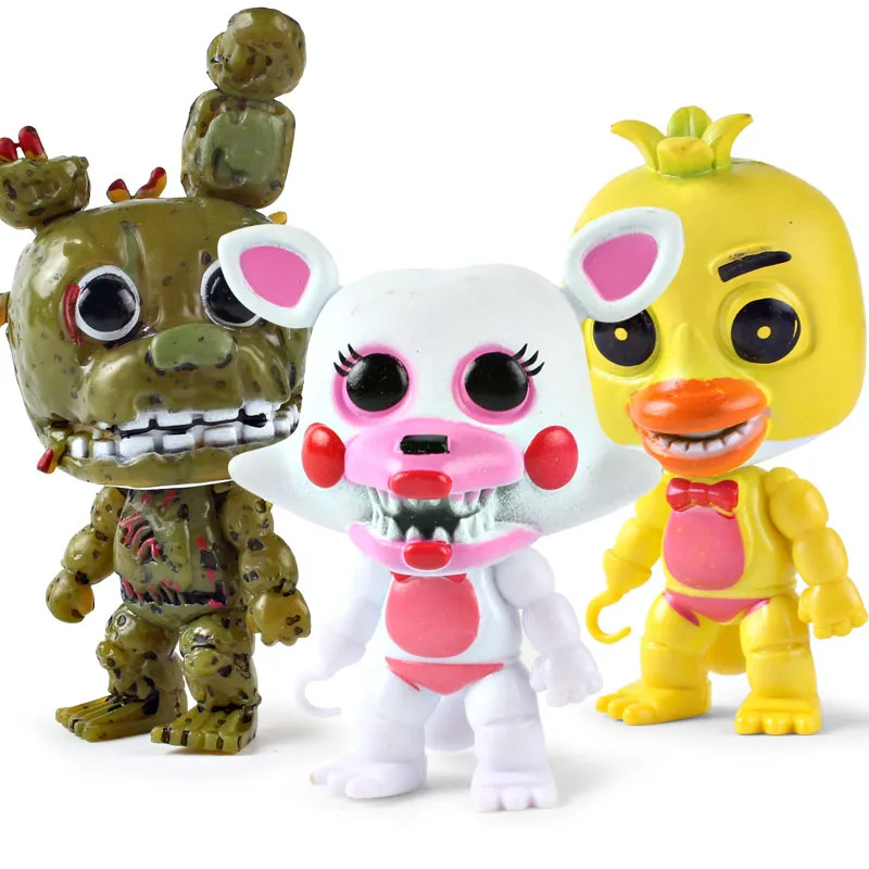 Five Nights at Freddy's экшн фигурка ручная кукла FNAF Brinquedoes Единорог Фредди ПВХ игрушки
