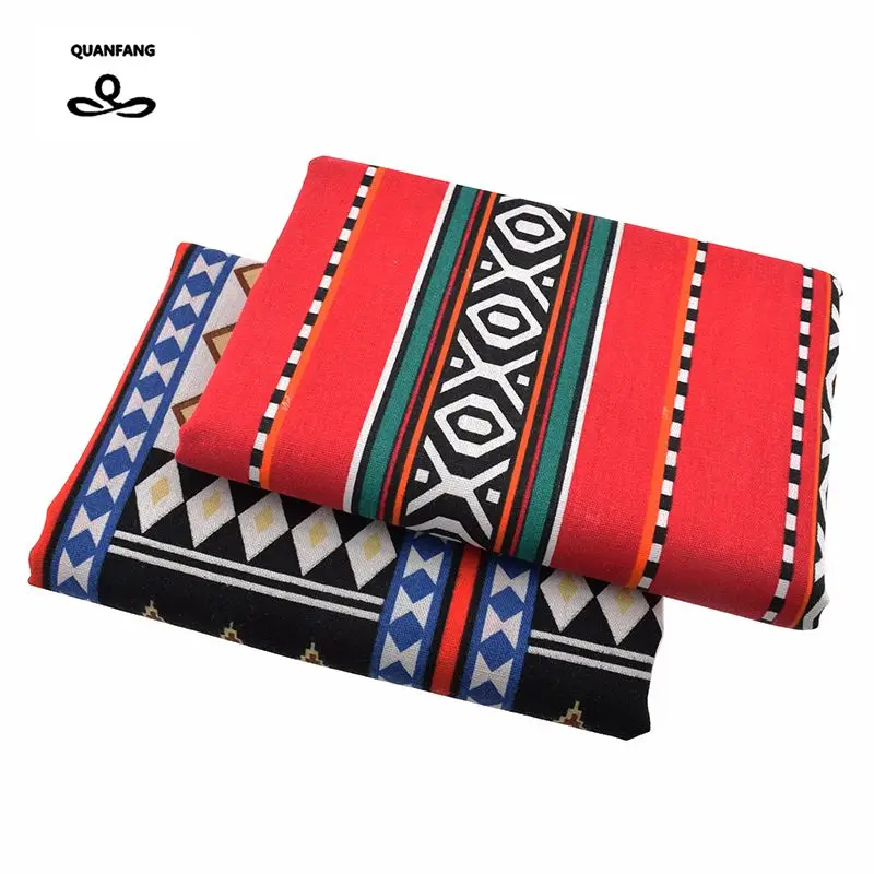 Хлопчатобумажная льняная ткань с принтом для лоскутного шитья сделай сам диван