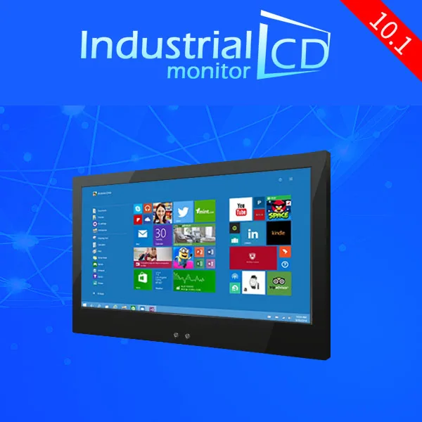 M101-EF03R/ Faismars Industrial 10.1 inch IPS DVI resistive touch screen monitor LCD | Компьютеры и офис