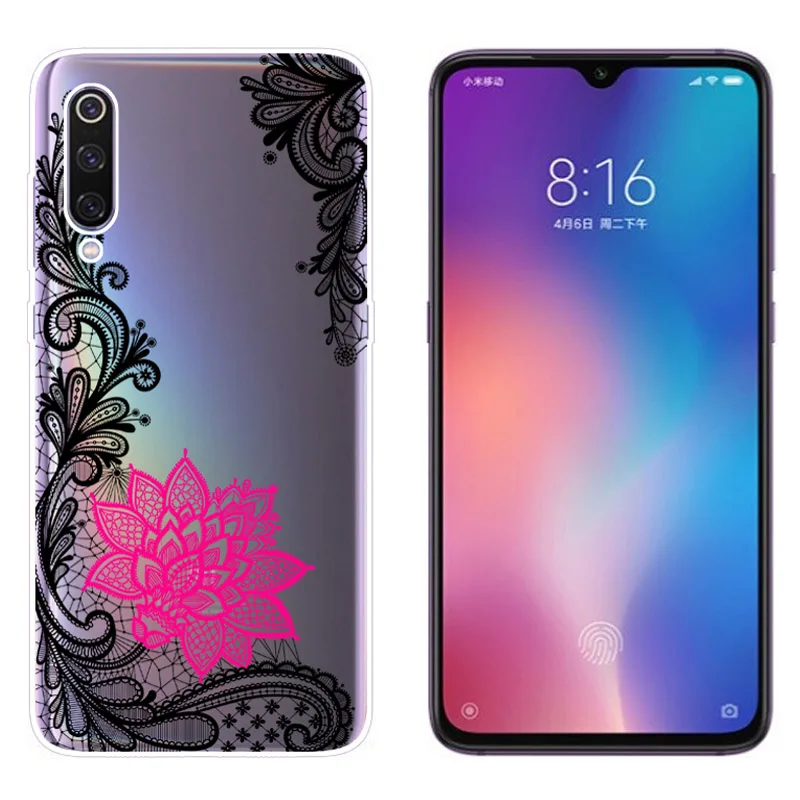 Чехол для Xiaomi mi 9 Мягкий силиконовый чехол задней крышки Fundas телефона Coque Capa Xiao |