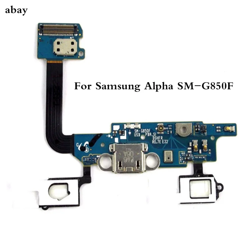 Гибкий кабель для Samsung Galaxy Alpha G850 G850F док станция с разъемом Micro USB зарядки сменные