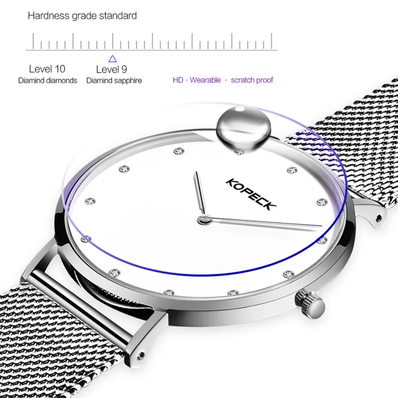 Мужские и женские кварцевые наручные часы с нейлоновым ремешком koopeck|Часы для