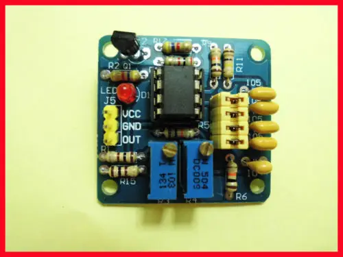 NE555 Pulse Module LM358 Duty Cycle And Frequency Adjustable dc 5v-12v | Электронные компоненты и принадлежности