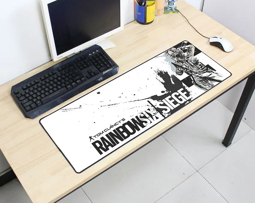 Rainbow Six Siege коврик для мыши 800x300x2 мм Коврик Для Мыши Компьютерный коврик для мыши Лидер продаж игровой коврик для мыши геймер для клавиатуры коврики для мыши