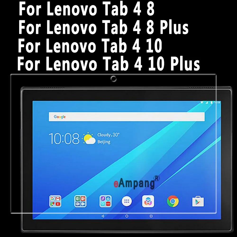 Закаленное стекло для Lenovo Tab 4 8 10 Plus Защита экрана 0 1 прозрачное закаленное