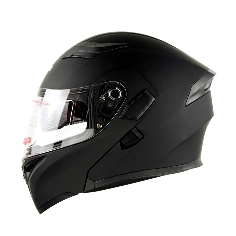 Мотоциклетный шлем с откидной крышкой двойной козырек модульный Casco