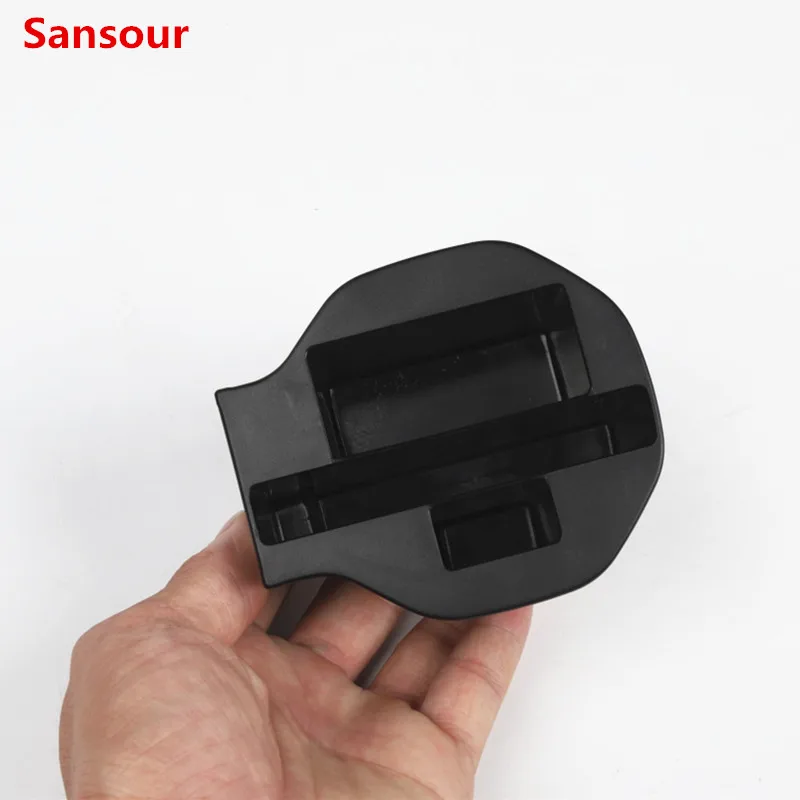 

Sansour ABS Car Water Cup Holder Storage Box Water Cup Decorative Cover Interior Decorative Frame Cover For Jeep Renegade 2018
