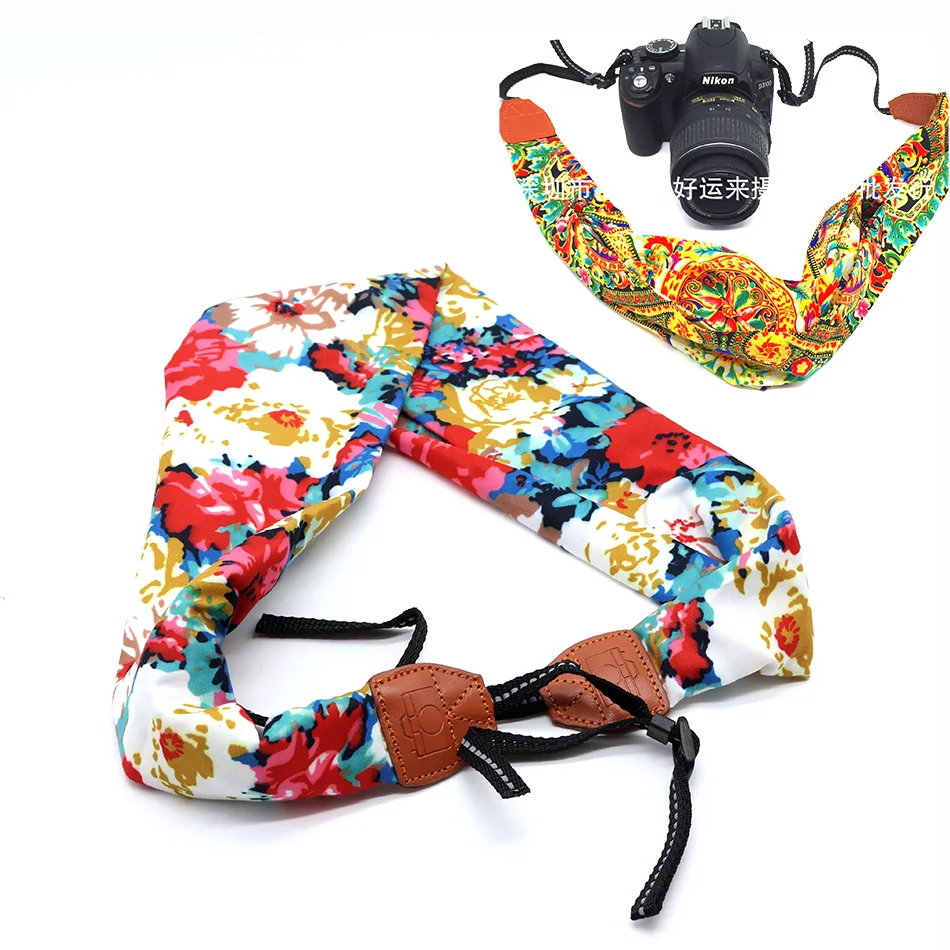 Женские нейлоновые национальные шали и шарфы цветочный стиль плечевой ремень