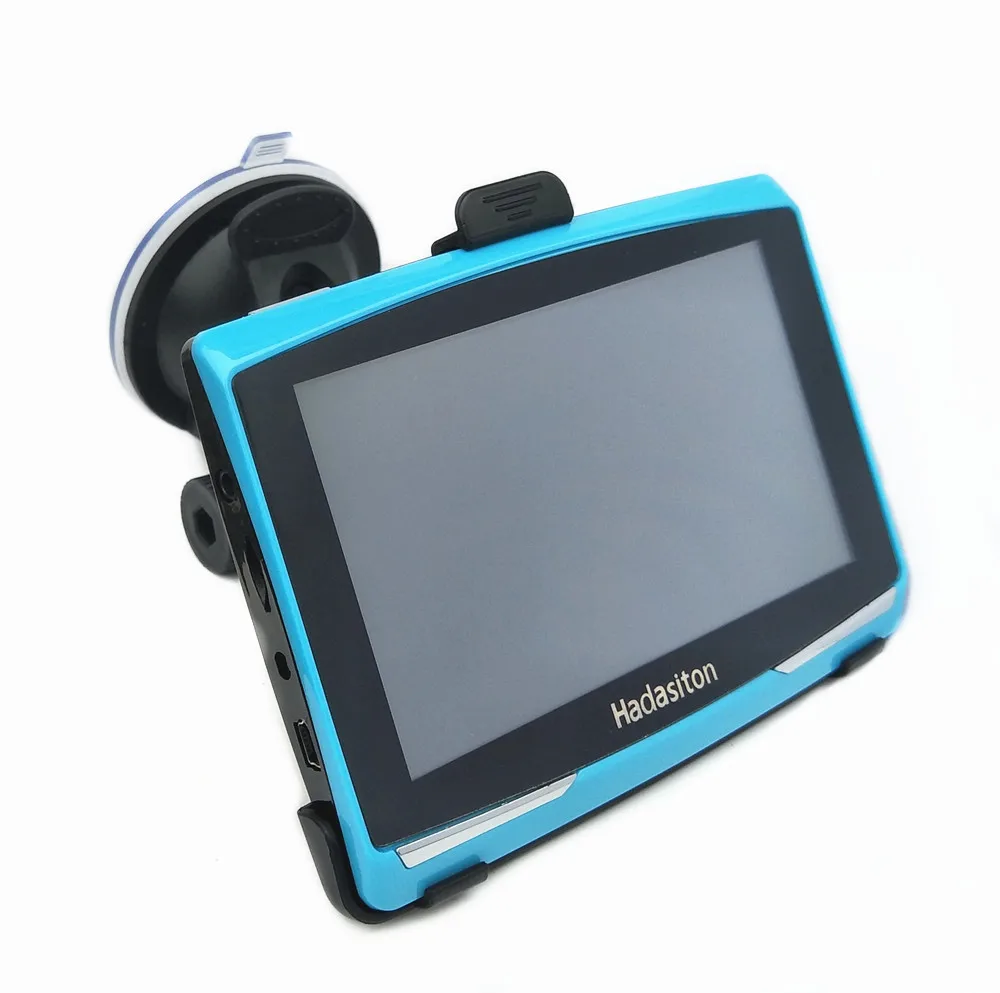 5 &quotАвтомобильный gps навигатор 8G CPU800M Sat nav FM + Бесплатные карты Bluetooth AV IN и