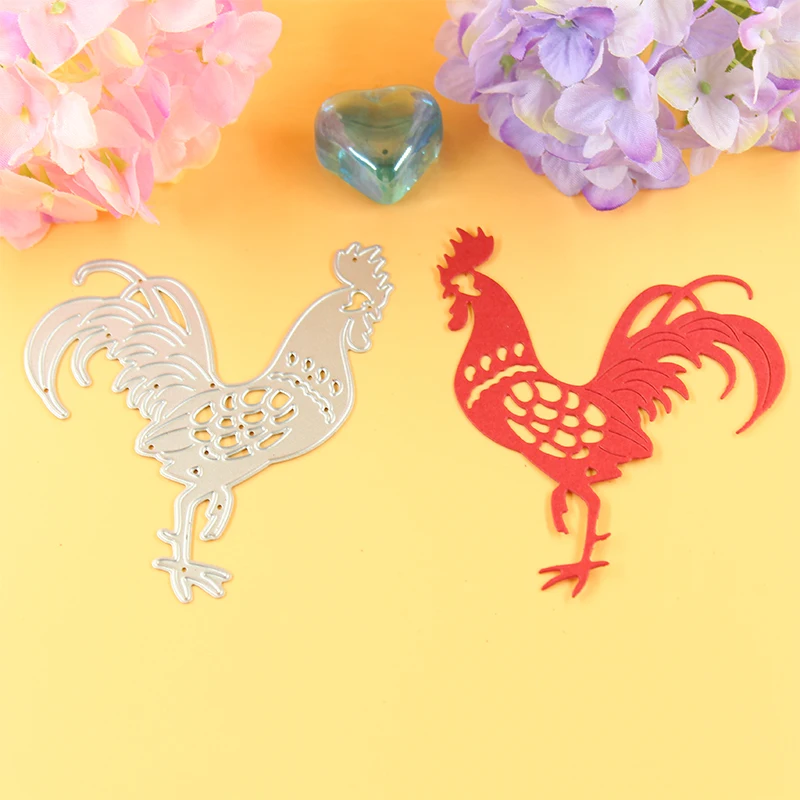 

YINISE 028 Chicken Metal Cutting Dies For ScrapbookIng Stencils DIY Album Cards Decoration Embossing Folder Template Die Cutter