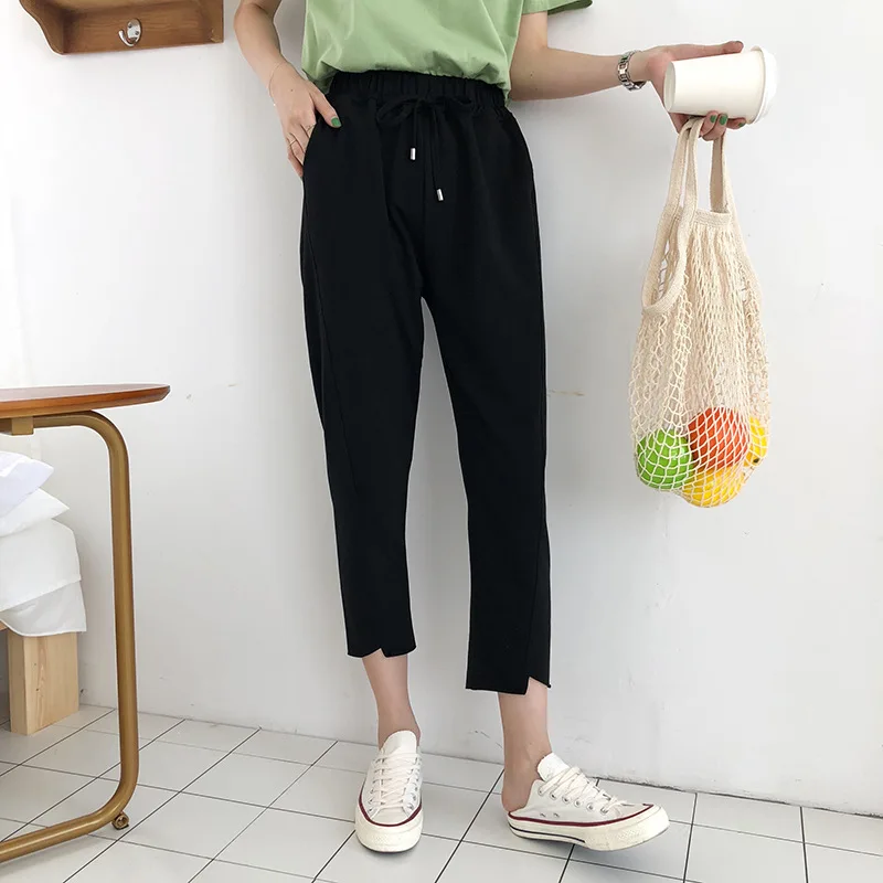 Харадзюку нерегулярные шаровары женские плюс размер винтажные уличные