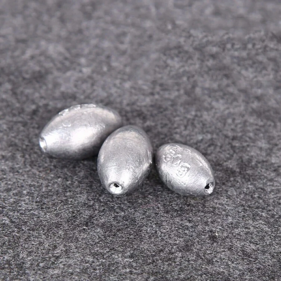 Свинцовый грузила/Вес рыболовные снасти аксессуары оливковые в леске грузила