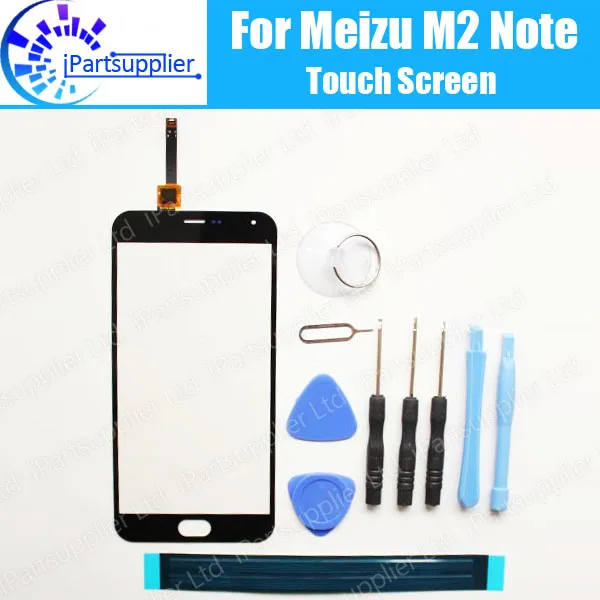Сенсорная панель для Meizu M2 Note 100% гарантия оригинальный дигитайзер стеклянная