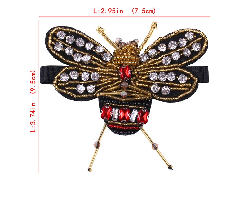 High Quality 1 Pair Rhinestone Bee Crystal for Heels Shoes Manual DIY Shoe Decorations Wedding Party Accessories | Обувь