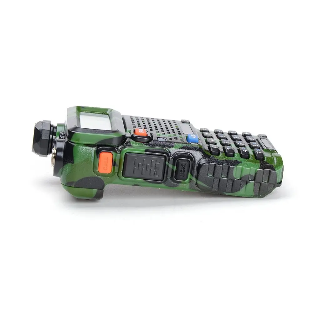 BAOFENG UV-5R портативная рация двухстороннее радио fm-приемопередатчик двухдиапазонный DTMF кодированный VOX сигнал тревоги светодиодный фонарик ключ замок
