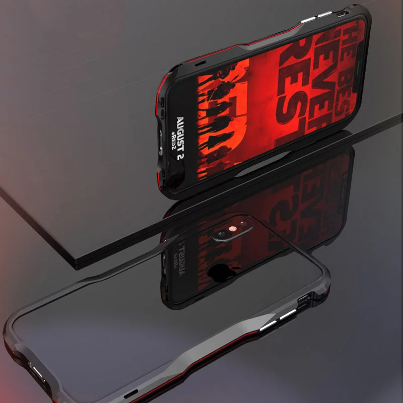 Металлический Чехол-бампер для iPhone XR, корпус из алюминиевого сплава, чехол для iPhone XR, противоударный защитный чехол для iPhone XS MAX Capa