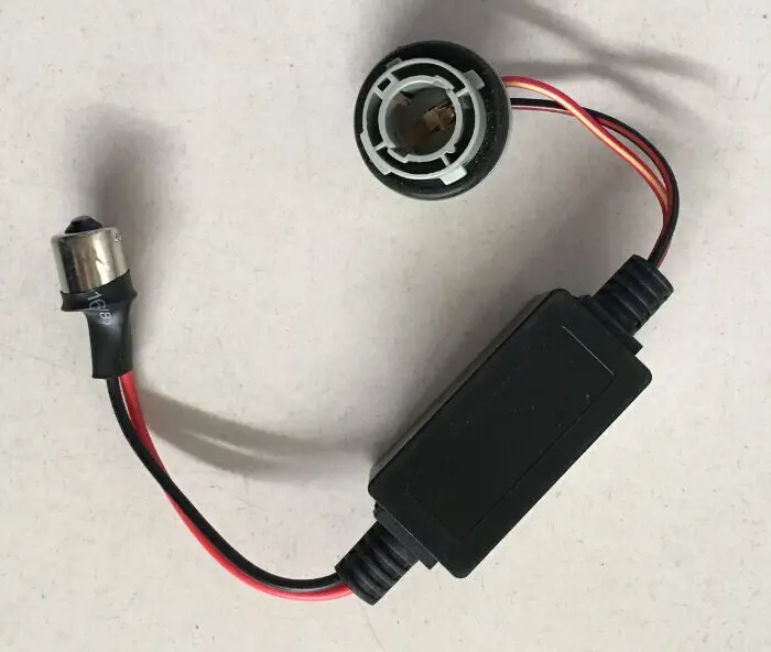 Новый светодиодный декодер 1156 2 шт. предупреждающий подавитель без ошибок для