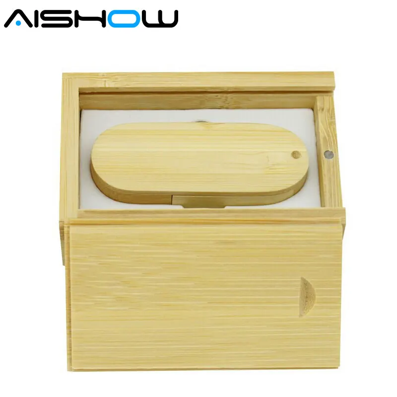 4G 8G 16GB 32GB 64GB 128GB Wooden pen drive Rotation 2.0 USB flash memory Stick pendrive Box Wholesale | Компьютеры и офис