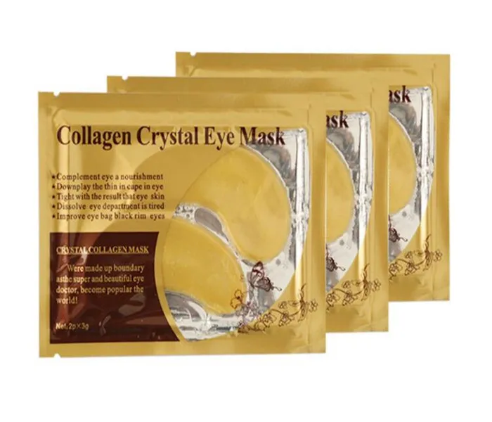 Коллагеновая кристаллическая маска для глаз всех цветов 100 пар коллагеновая