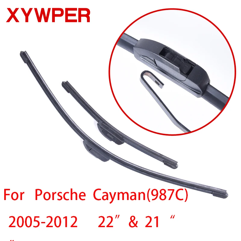 XYWPER щетки стеклоочистителя для Porsche Cayman(987C) 2005 2006 2012 22 и 21 дюйм автомобильные