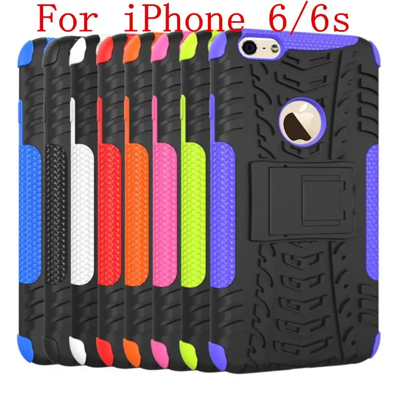 Wolfsay For Case iPhone 6 Silicone Hard Plastic Armor Cover 6s Apple Phone Fundas | Мобильные телефоны и аксессуары