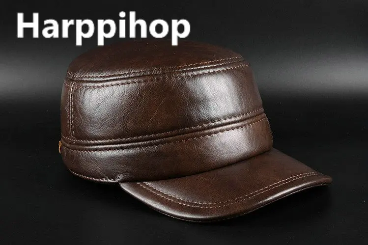 Мужская бейсболка из натуральной воловьей кожи весна 2020|baseball cap hat|hat newbrand caps hats |