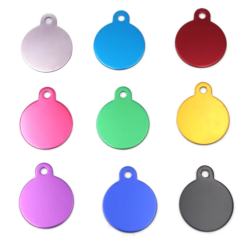 2 шт./лот выгравированные на заказ ярлыки для собак идентификационный номер