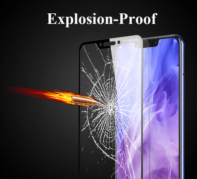2 упаковки закаленного стекла для Huawei Nova 3i защита экрана 9H на телефон Защитное