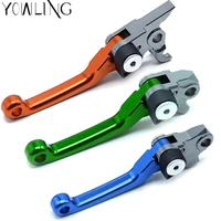 1pair foldable brake clutch levers for yamaha yz250f yz450f yz426f kawasaki klx450r 150sx150xc 125sxexcsix daysxc w