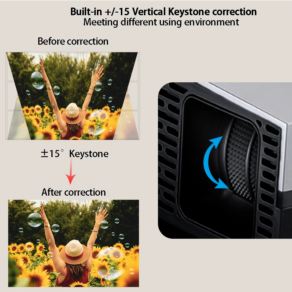 Salange F20 светодиодный проектор опционально для android устройств поддержки 4 K AC3 4000