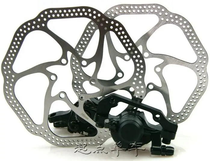 M375 set and HS1 180 BR-M375 MTB велосипед тормозной BR-M375 Велосипедный тормозной суппорт для RT54 RT56 передний задний HS1 G3 160/180 мм ротор запчасти для велосипеда - Цвет: M375 set and HS1 180