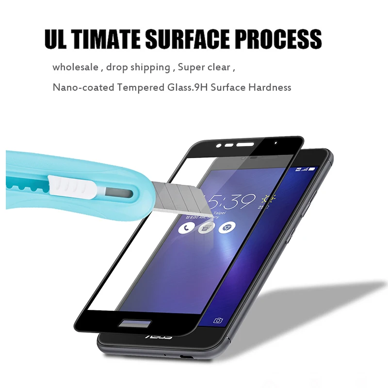 Закаленное стекло 9H для Asus Zenfone Max pro M1 ZB601KL защитная пленка экрана ZB555KL Live L1 ZA550KL 5 Lite