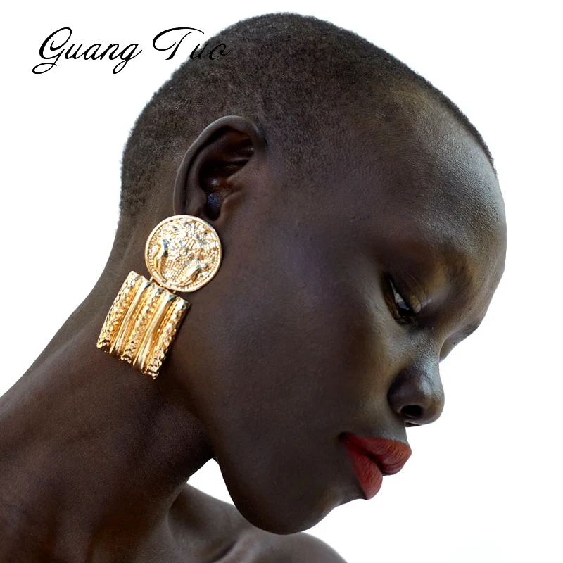 Новые металлические серьги оригинальные креативные с трехмерным цветком и