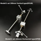 1 комплект 200 мм d: 8 мм Горизонтальный винтовой стержень или 1 комплект вертикальный винтовой стержень 200 мм Kande винтовой стержень 200 мм