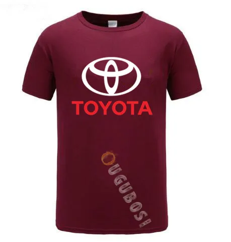 2019 Бесплатная доставка летние модные новые мужские Забавные футболки toyota