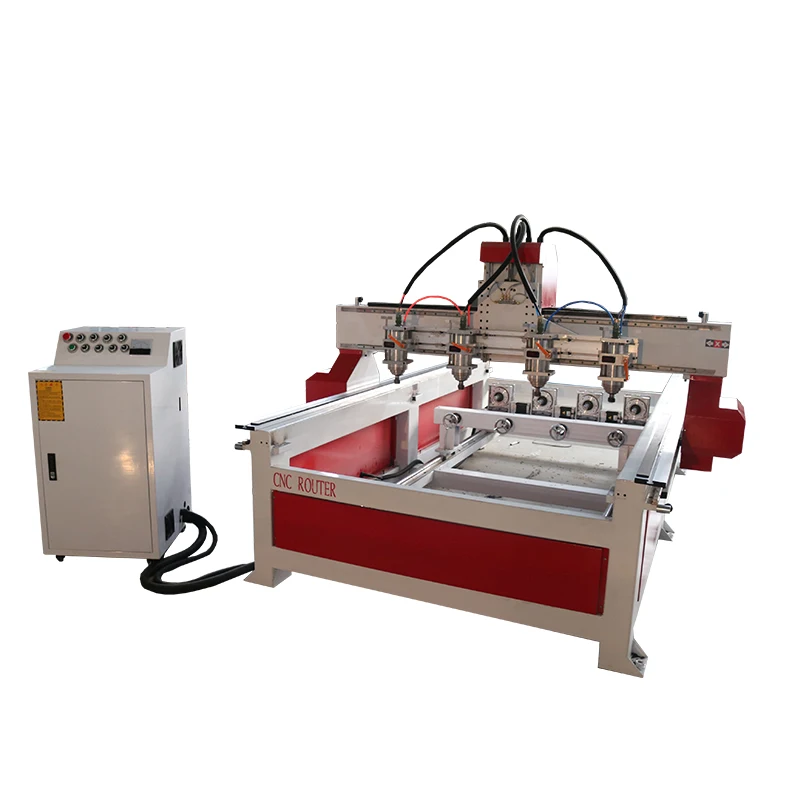 Четыре шпинделя atc/Китай Заводская цена atc cnc деревянный маршрутизатор с четырьмя