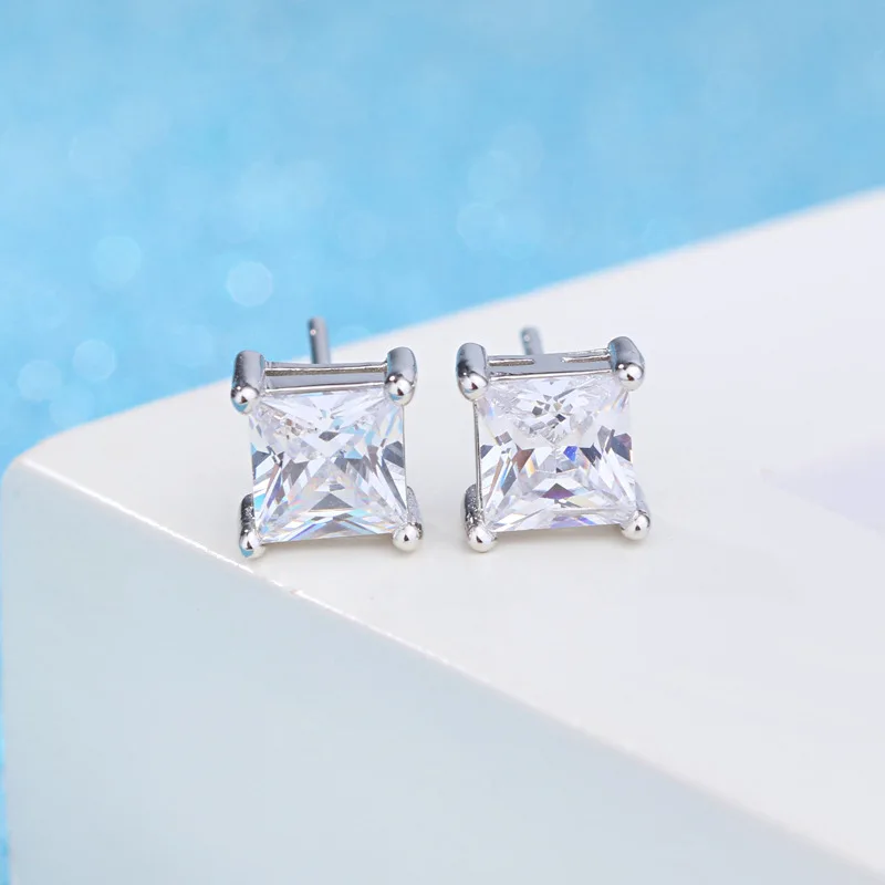 Женские серьги из серебра 925 пробы с фианитом|silver earrings|earrings for womensilver earrings women |