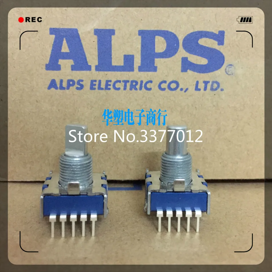 Поворотный ленточный переключатель ALPS switch серии SRBV 10 контактов 1 комплект из 6