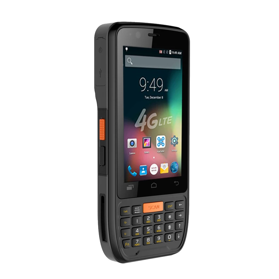 Портативный уличный мобильный ручной Смартфон Android 6 0 4G LTE hahdhold 2D сканер штрих