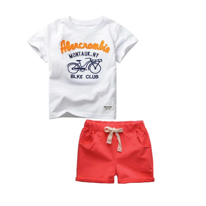 Лучшие продажи МОДЫ МАЛЬЧИК ПРОХЛАДНЫЙ STREET WEAR ХЛОПКА ДЕТЕЙ РУБАШКА МОДА НАБОР HT