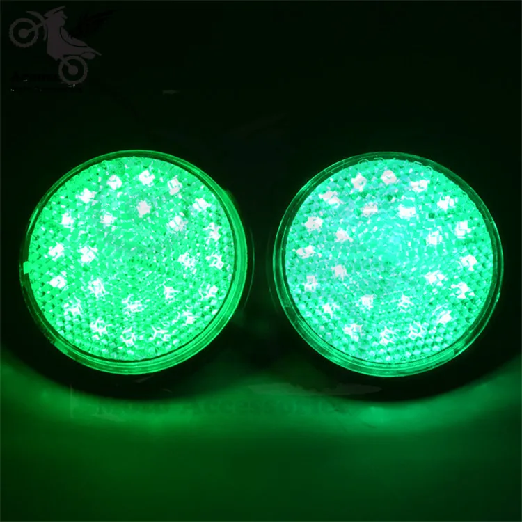 Круглый указатель поворота для мотоцикла rcycle боковой индикатор Кросса светодиод