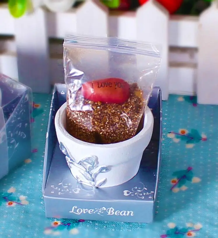 50 шт. надпись Love Magic Bean или I U|love magic beans|love magiclove love |