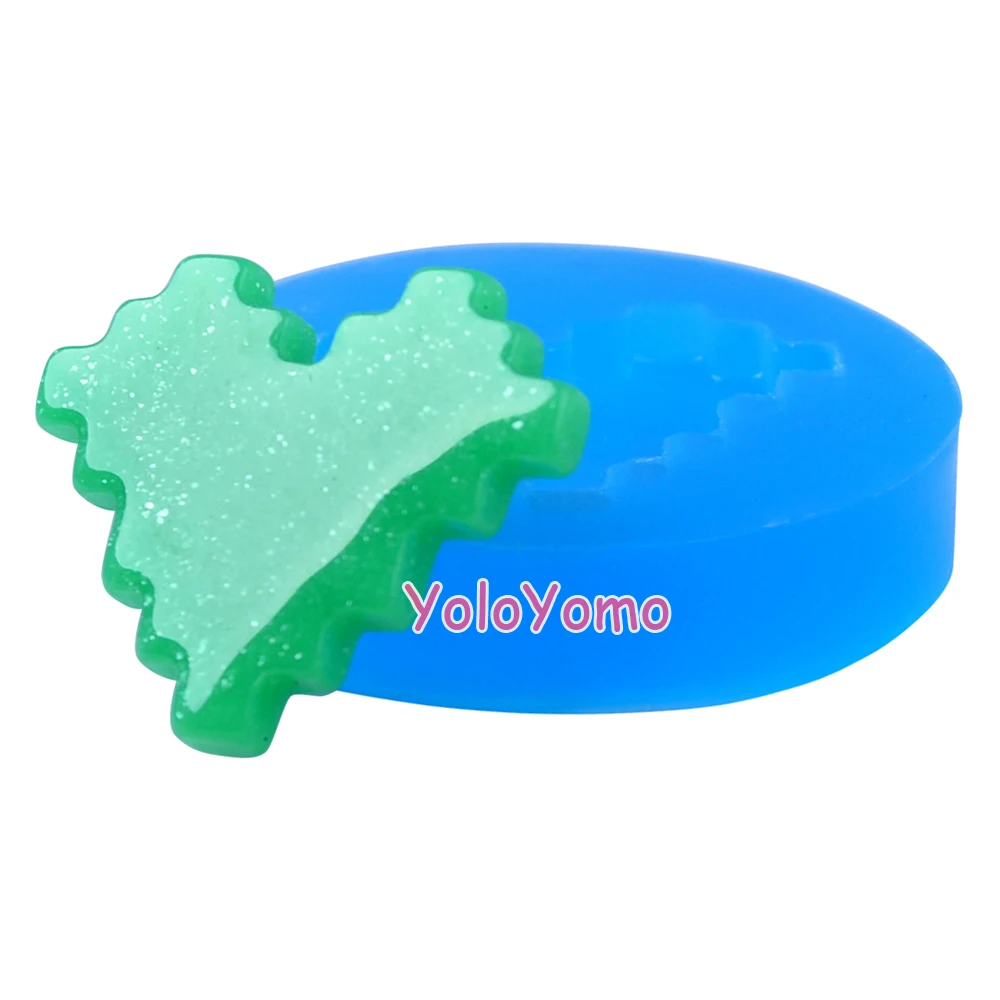 P671YL 32 9 мм силиконовая форма-сердце-сахарное ремесло украшение торта помадка