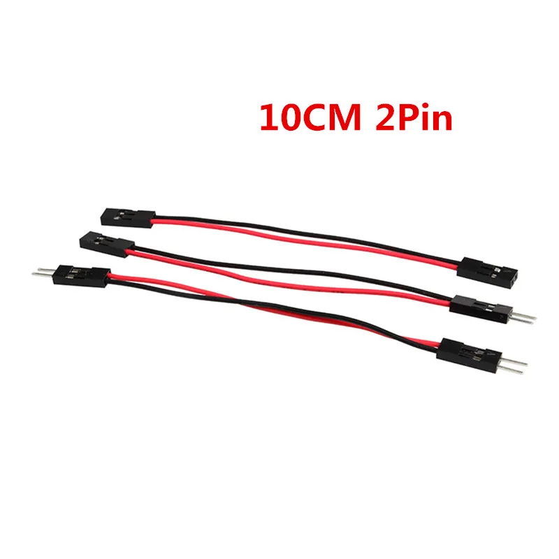 Перемычка 50 шт./лот 10 см 2pin припой кабель папа-папа M-F F-F макет DuPont кабели для DIY электроники