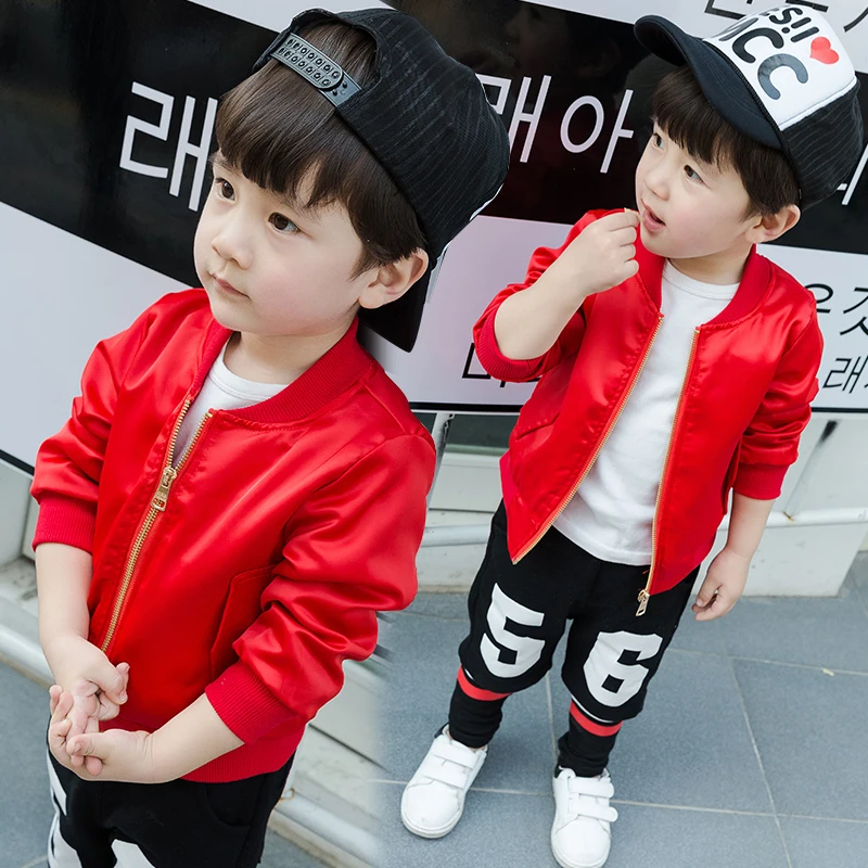 Child outerwear 2017 spring and autumn male child baseball uniform small children's clothing jacket baby cardigan female | Детская