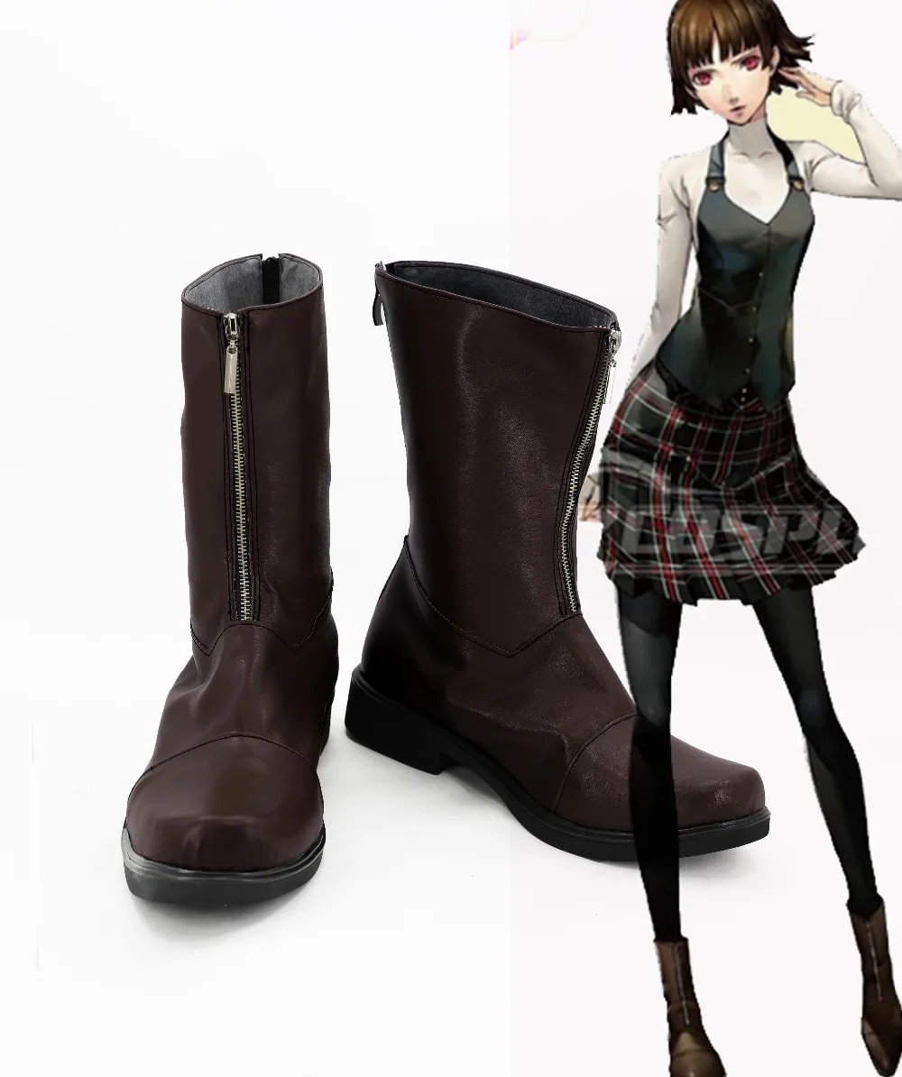 Ботинки для косплея персонажа 5 Makoto Niijima | Тематическая одежда и униформа