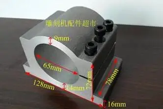 65 мм диаметр шпиндельного зажима на фрезерном станке с ЧПУ кронштейн для