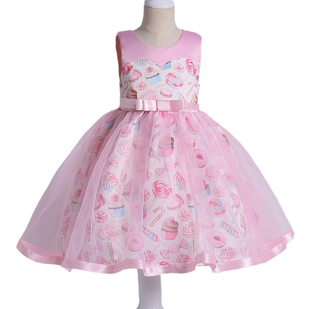 Детское летнее платье без рукавов на возраст 2-10 лет | Детская одежда и обувь