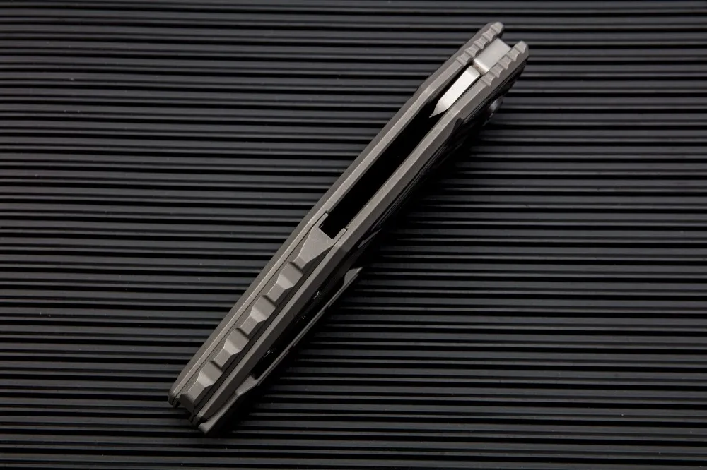 Maxace Zerg складной нож M390 лезвие титановая вставка