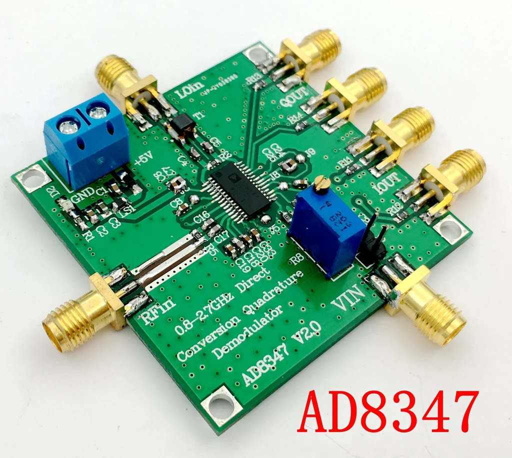 AD8347 Downconverting Wideband квадратурный демодулятор 800 МГц ~ 2. 7GHz IQ RF | Бытовая техника